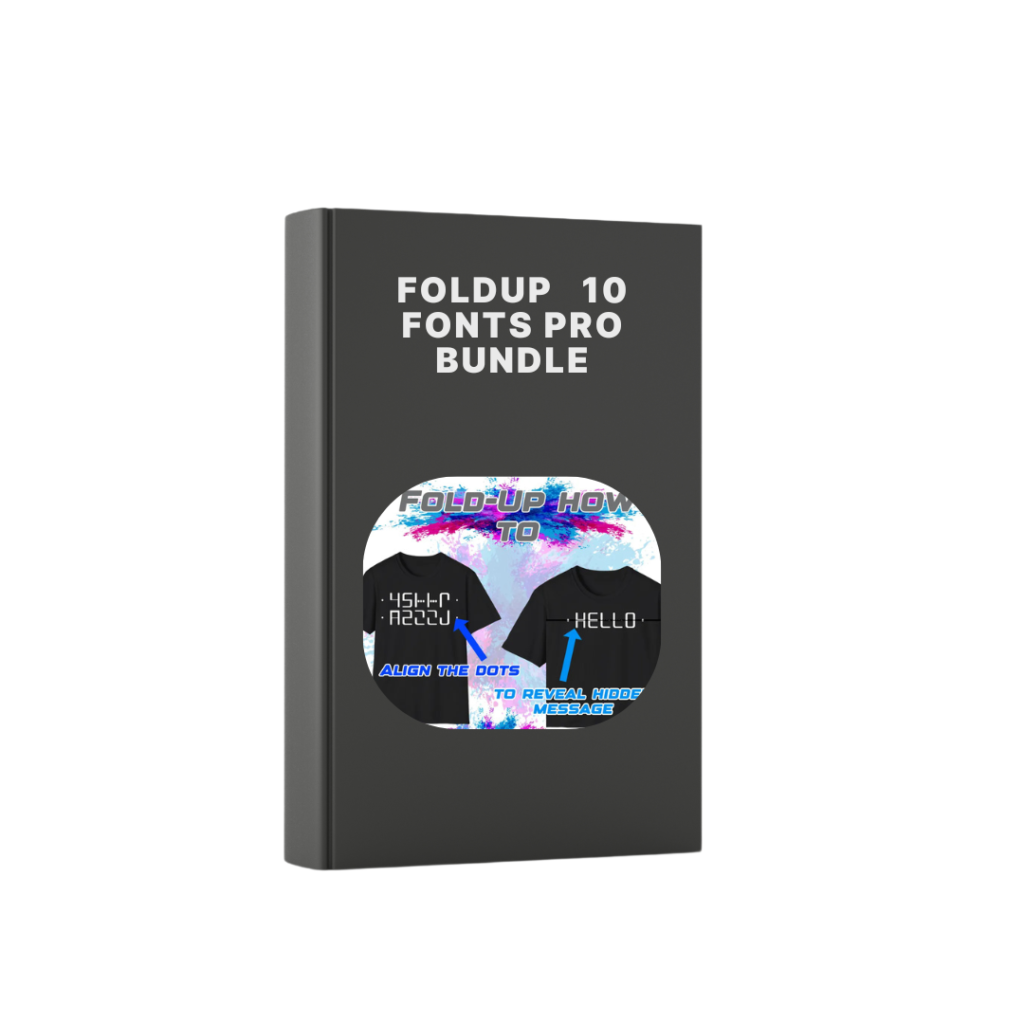 Pro Fold-Up Fonts Bundle