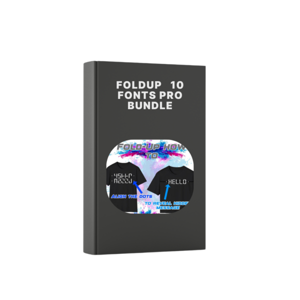 Pro Fold-Up Fonts Bundle