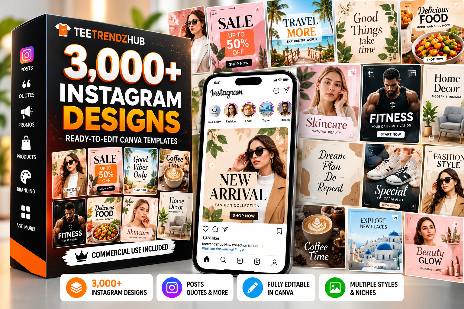 3000+ Instagram Designs
